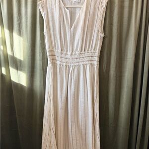 Calvin Klein Cream Maxi Dress